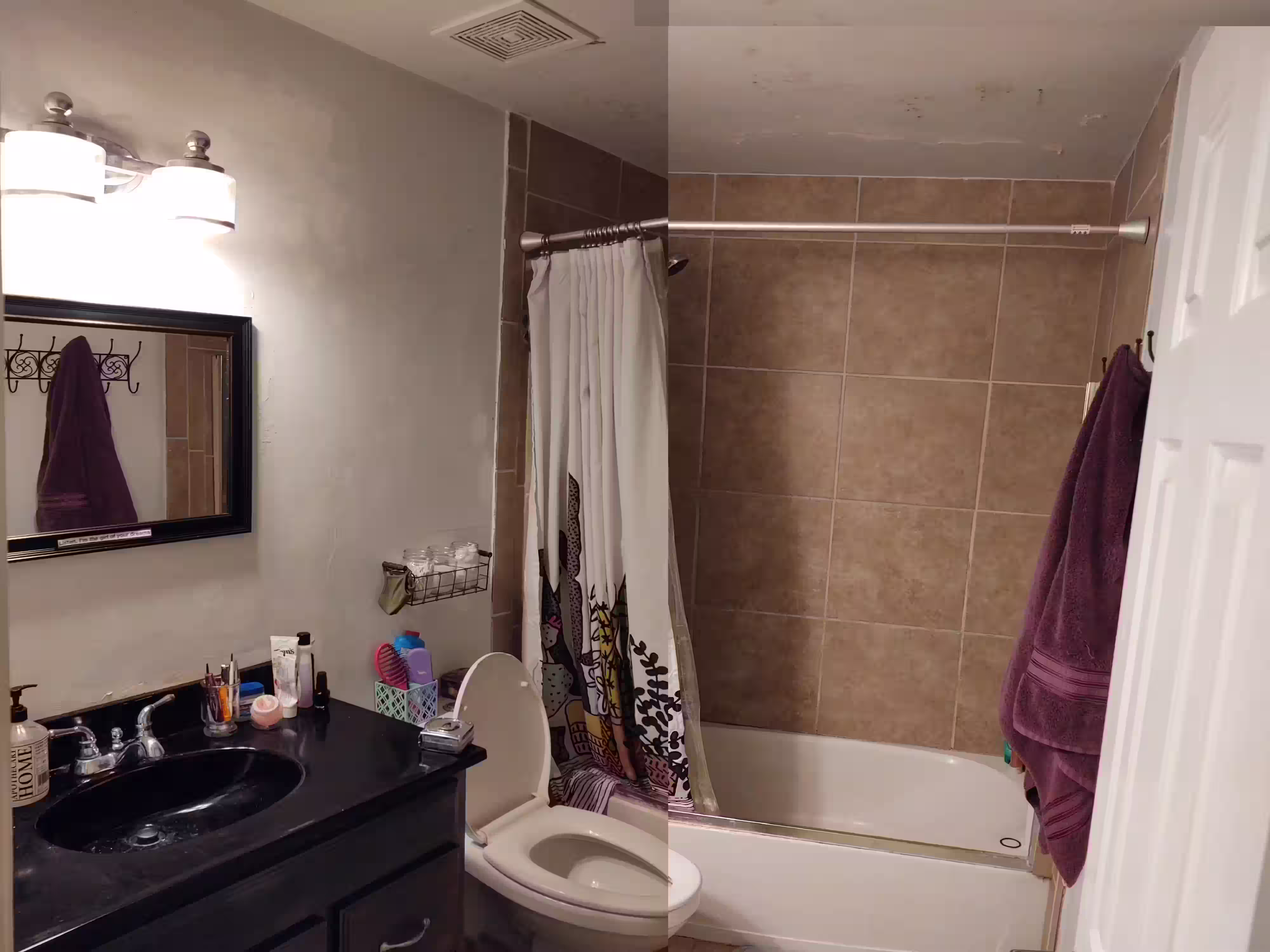 Bathroom before renovation by Handy Daniel Services