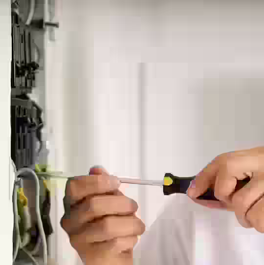 Professional electrical work by Handy Daniel Services